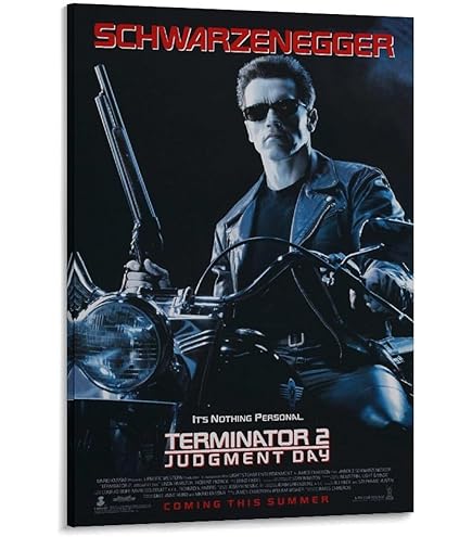 Amazon.co.jp: ターミネーター 2映画のポスター 壁飾り キャンバス